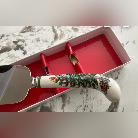 SPODE Christmas Tree Cake Slicer Server England Flatware Stainless
#1029243 - Picture 4 of 6